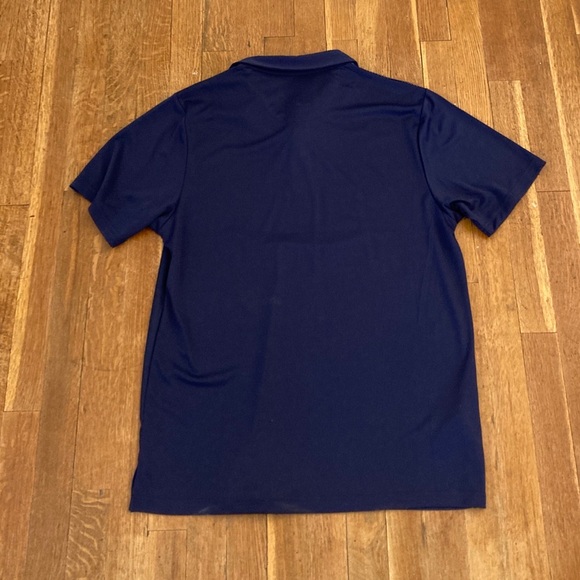 PGA TOUR Men's Performance Golf Polo Shirt Navy Blue Large Athletic Fit - Picture 2 of 10